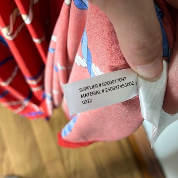 Ralph Lauren Womens Print Tie Waist Jersey Dress Sleeveless Hibiscus Size 0 - Picture 9 of 10